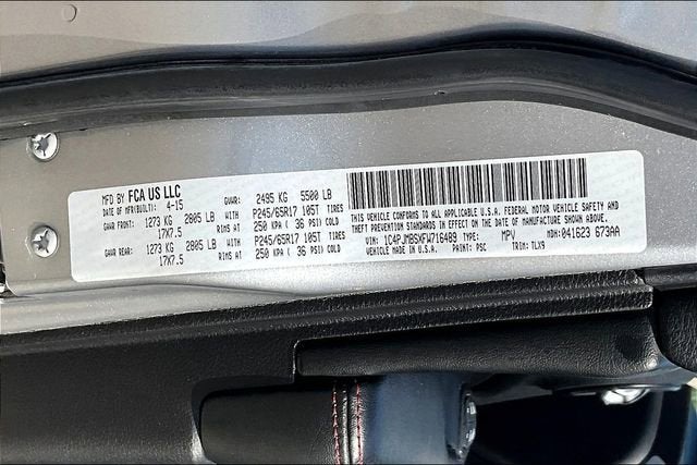 2015 Jeep Cherokee Trailhawk