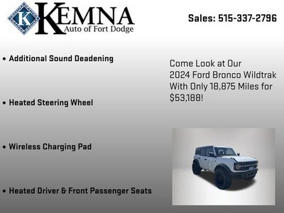 2024 Ford Bronco Wildtrak