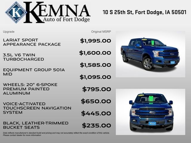 2018 Ford F-150 LARIAT