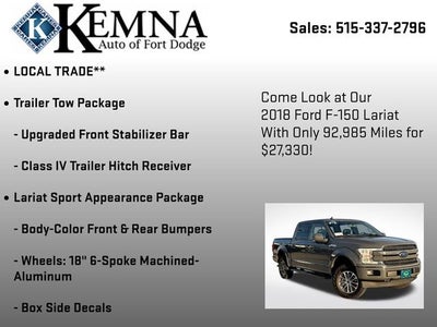 2018 Ford F-150 LARIAT