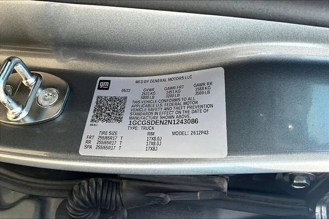 2022 Chevrolet Colorado 2WD Z71
