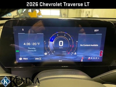 2026 Chevrolet Traverse LT