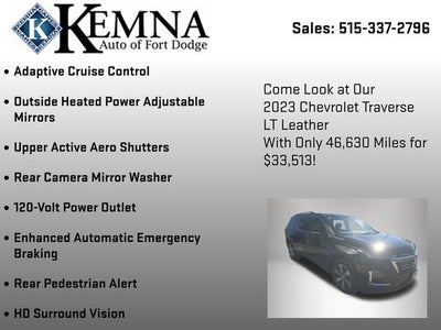 2023 Chevrolet Traverse LT Leather