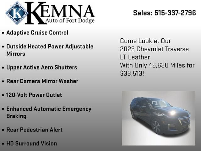 2023 Chevrolet Traverse LT Leather