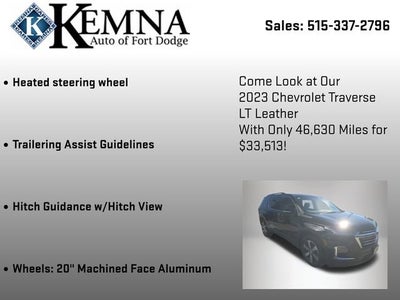 2023 Chevrolet Traverse LT Leather
