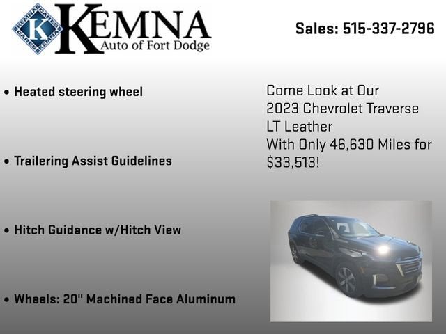 2023 Chevrolet Traverse LT Leather