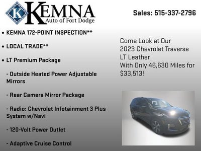 2023 Chevrolet Traverse LT Leather