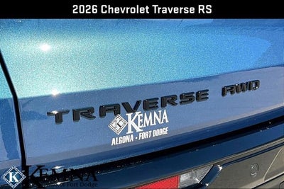 2026 Chevrolet Traverse RS