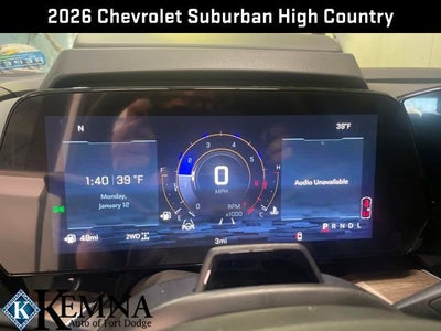 2026 Chevrolet Suburban High Country