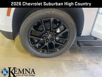2026 Chevrolet Suburban High Country