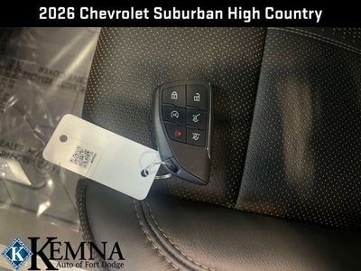 2026 Chevrolet Suburban High Country