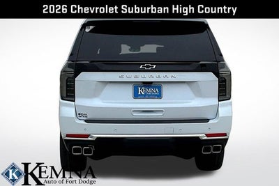 2026 Chevrolet Suburban High Country