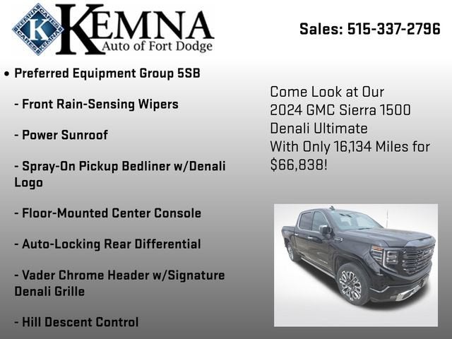 2024 GMC Sierra 1500 Denali Ultimate