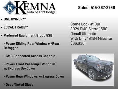 2024 GMC Sierra 1500 Denali Ultimate