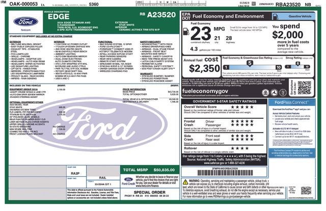 2024 Ford Edge Titanium