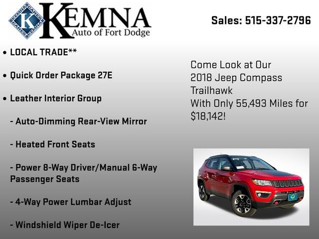 2018 Jeep Compass Trailhawk 4x4