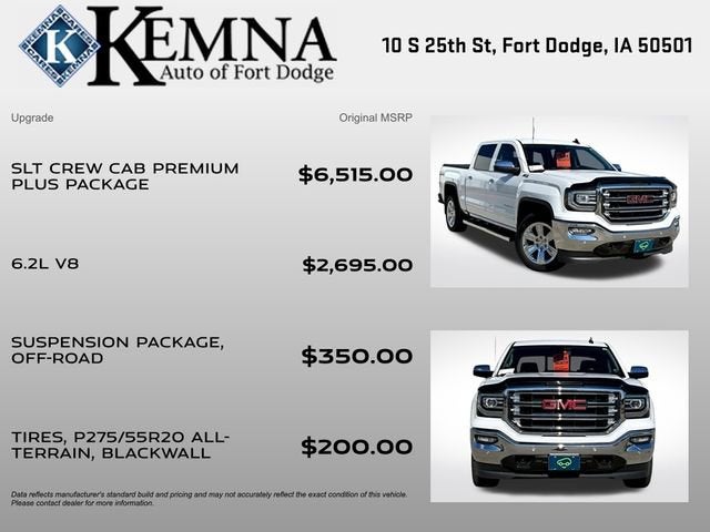 2018 GMC Sierra 1500 SLT