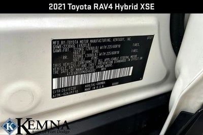 2021 Toyota RAV4 Hybrid XSE