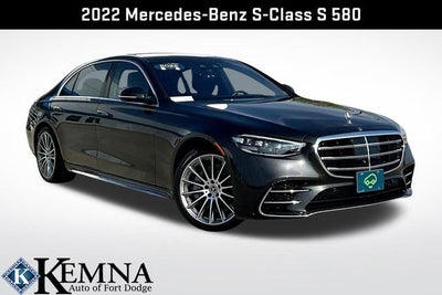 2022 Mercedes-Benz S-Class S 580