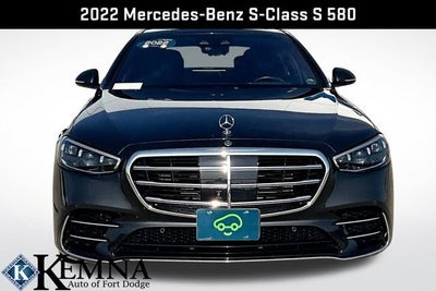 2022 Mercedes-Benz S-Class S 580