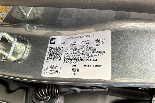 2022 Chevrolet Colorado 4WD Crew Cab Short Box LT