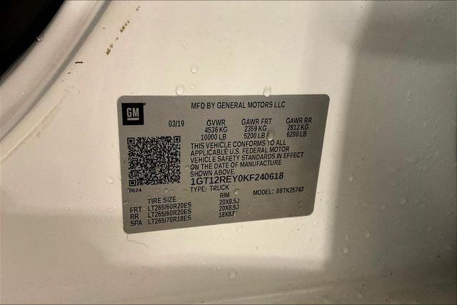 2019 GMC Sierra 2500HD SLT