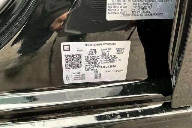 2026 Chevrolet Silverado 3500 HD LT DRW