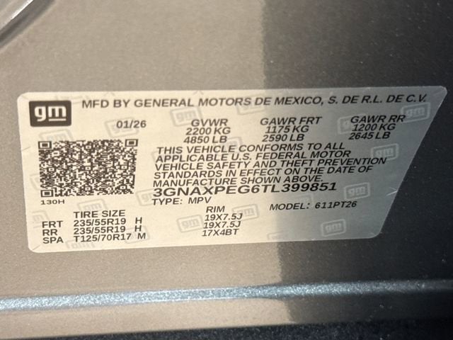 2026 Chevrolet Equinox LT