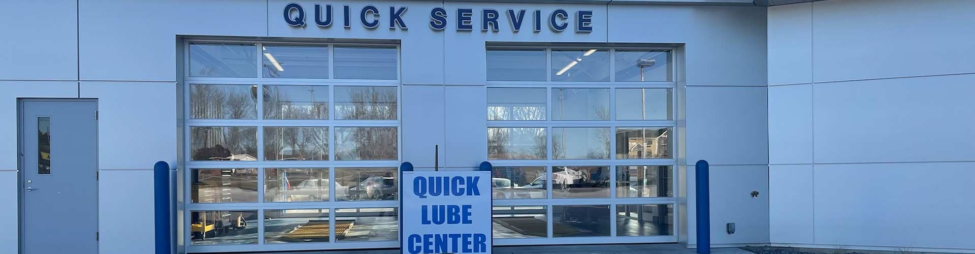 Quick Lube service bay